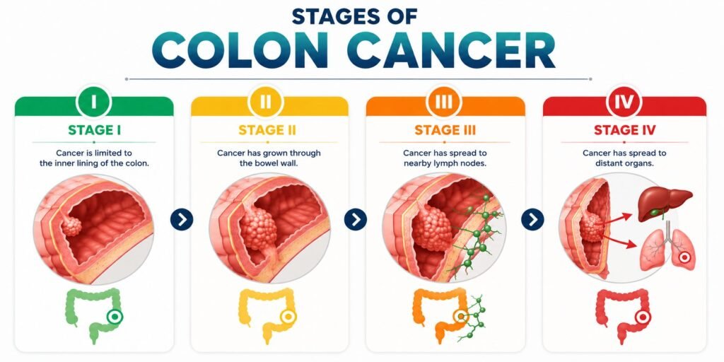 Stages of Colon Cancer - Dr. Archit Pandit