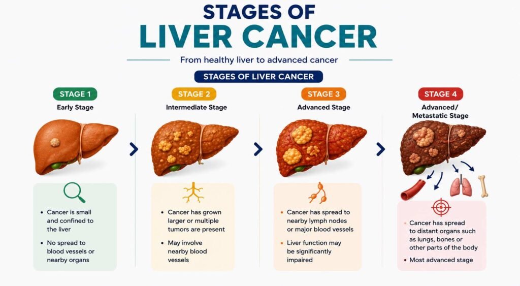 Stages of liver cancer explained by Dr. Archit Pandit